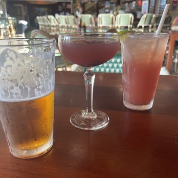 Island Dogs - Hemingway's Death In The Morning (Absinthe & Champagne), Morning Margarita and a local IPA - Bars Near Me - Key West, Florida Island Dogs - Hemingway's Death In The Morning (Absinthe & Champagne), Morning Margarita and a local IPA - Bars Near Me - Key West, Florida