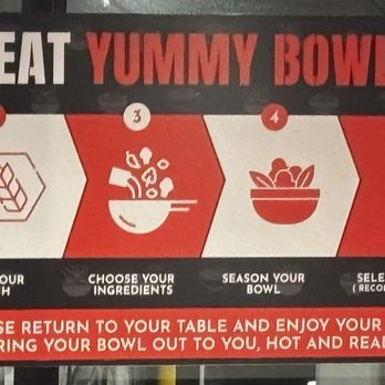 Flaming Bowl - Instructions for selecting your bowl - Sushi Bars Near Me - Boynton Beach, Florida