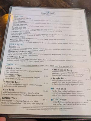 Menu photo 6 MexicanBar Poway, CA Menu photo 6 MexicanBar Poway, CA