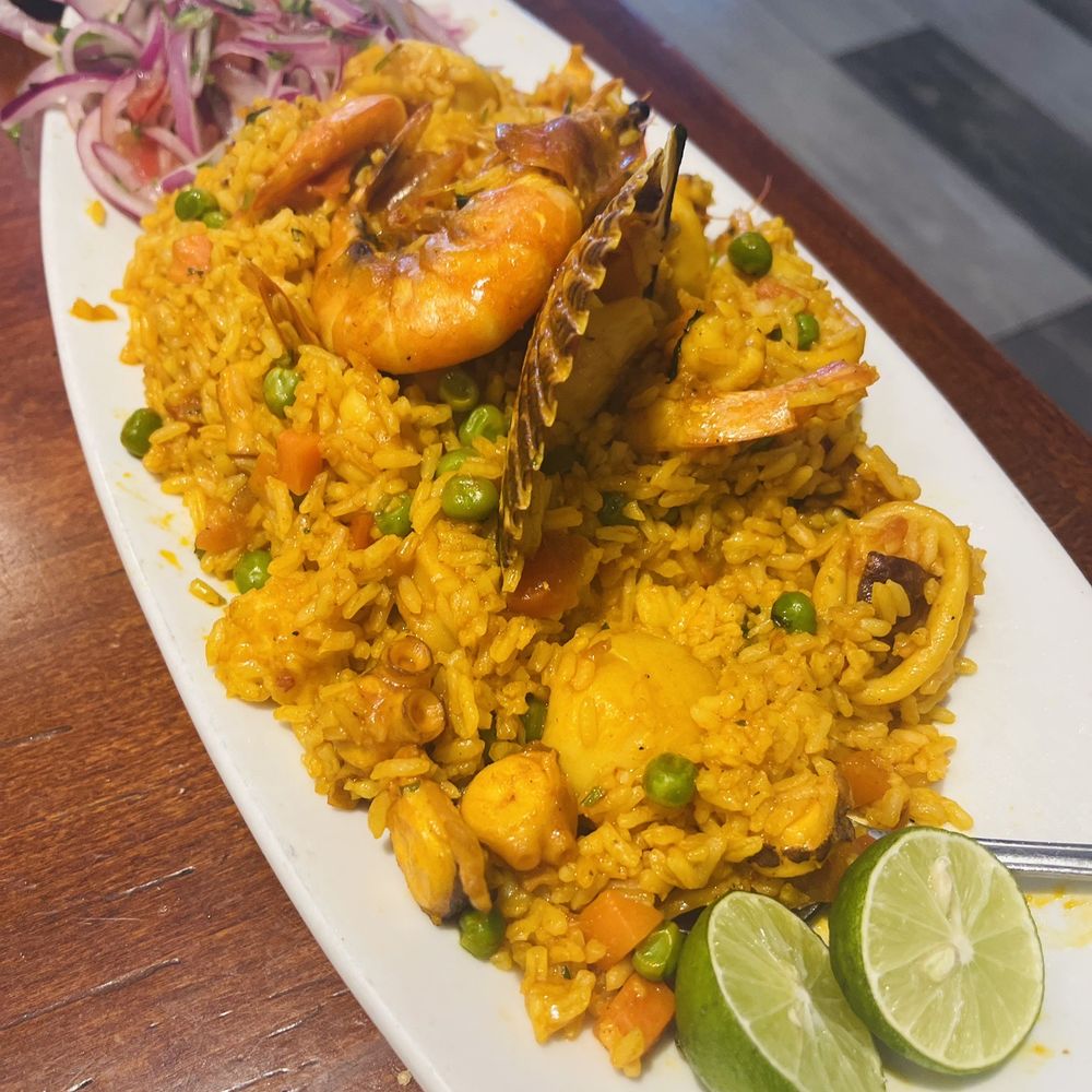 El Rocoto - Seafood paella - Peruvian Near Me - Cerritos, California