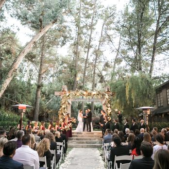 DB Creativity - Wedding ceremony at the Redwood Room at Calamigos Ranch planned by DB Creativity and captured by wedding photographer Lovisa Photo. - Party & Event Planning Near Me