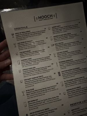 Menu photo 4 Hooch Craft Cocktail Bar Aspen, CO