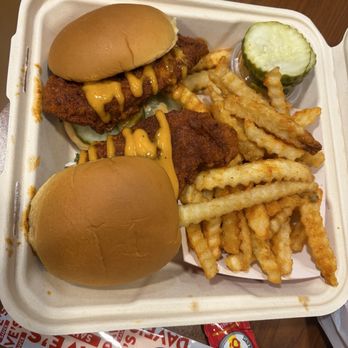 Dave's Hot Chicken - Dave's #2: 2 Sliders w/ Fries - Chicken Shop Near Me - Albany, New York