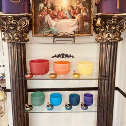 Brea Psychic - 7 chakra sounds bowls to target each point individually to insure the best results