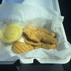 B & K Drive-In - Chicken strips with honey mustard