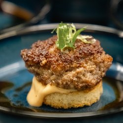 A5 Japanese Wagyu beef mini burger