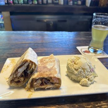 Tavern 42 - Blackened Chicken wrap - Bars Near Me - Clayton, North Carolina