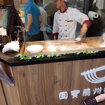 GB Hand-pulled Noodles - Action by the entrance - Chinese Near Me - Toronto, Ontario