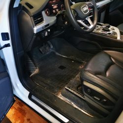 Stouffville Ultimate Detailing - Salt and dog hair (Before car one)