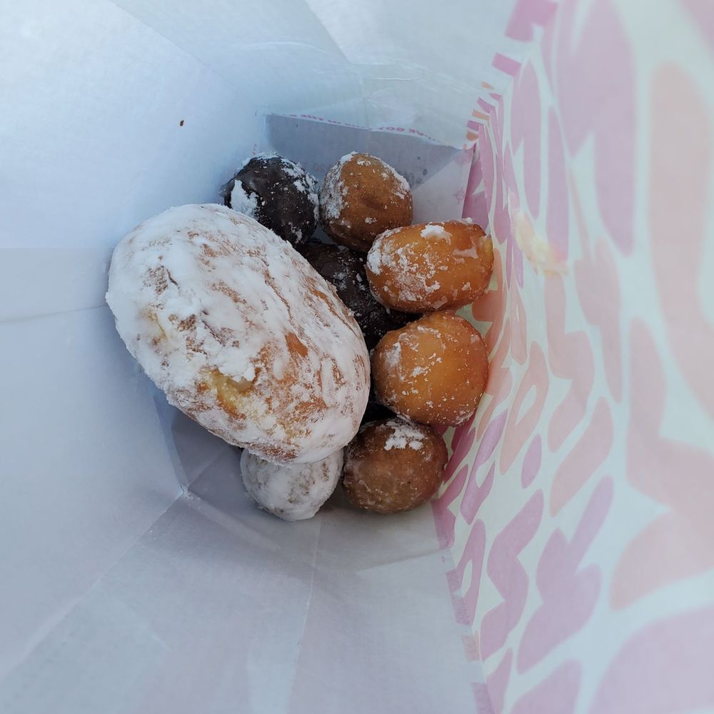 Dunkin' - They threw an extra Boston n Bavarian Cream! Score! - Donuts Near Me - Folsom, California Dunkin' - They threw an extra Boston n Bavarian Cream! Score! - Donuts Near Me - Folsom, California