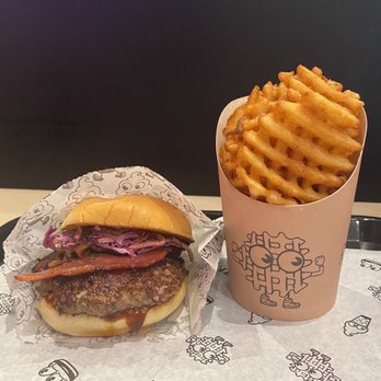 Mister Dips - Bacon BBQ Dip & Waffle Fries - Burgers Near Me - Detroit, Michigan