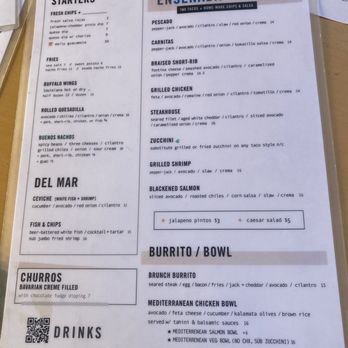 Sena On Myrtle - Menu 2/10/24 - New American Near Me - Monrovia, California