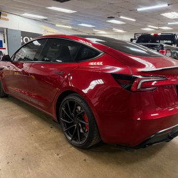 Mother's Window Tint - Tesla Ceramic Tint - Car Stereo Installation Near Me - Austin, Texas