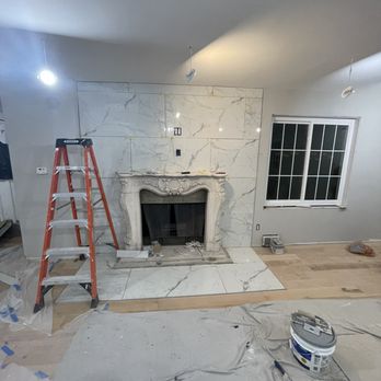 Jones Prosper Construction - a living room being remodeled - General Contractors Near Me