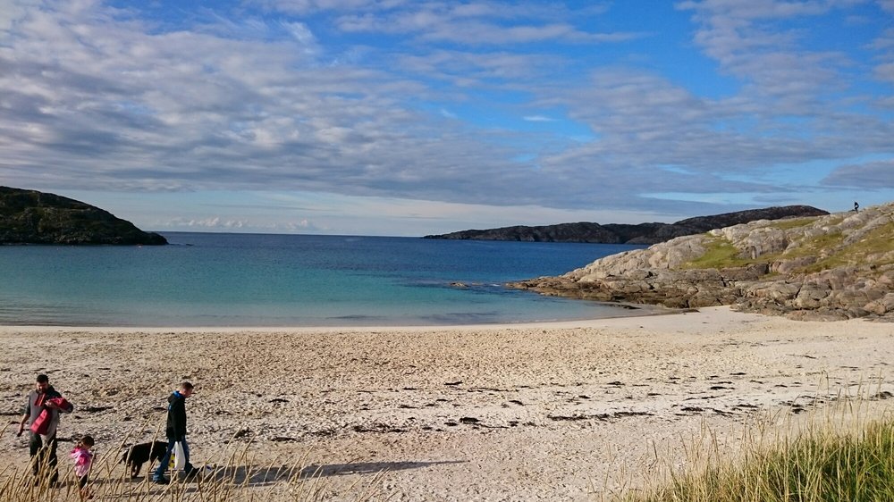 Achmelvich beach