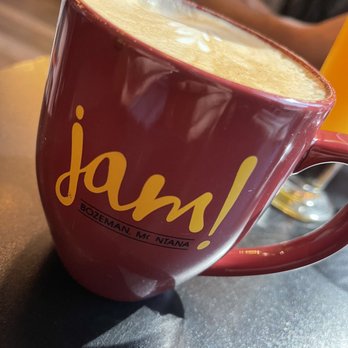 Jam! - Vanilla latte - Breakfast & Brunch Near Me - Bozeman, Montana Jam! - Vanilla latte - Breakfast & Brunch Near Me - Bozeman, Montana