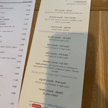Sushi Taro - Kaiseki tasting menu - Sushi Bars Near Me - Washington, DC, District of Columbia