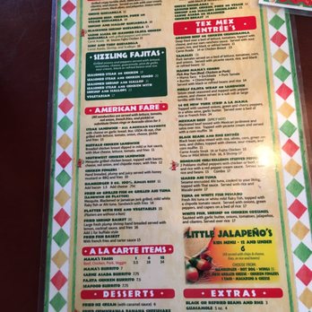 Nacho Mama's - Menu - Mexican Near Me - Marco Island, Florida