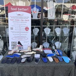 Ergo Good Orthotics - Showing off just a few of the type of orthotics/ supports that can help our clients.