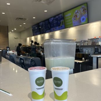Beyond Juicery + Eatery - 20oz. - Razzle Dazzle and 20oz. - Banana Nut - Salad Near Me - Dearborn, Michigan Beyond Juicery + Eatery - 20oz. - Razzle Dazzle and 20oz. - Banana Nut - Salad Near Me - Dearborn, Michigan