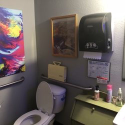 Uggie Boo's Basin Street Bistro - Lady's bathroom! Love it!