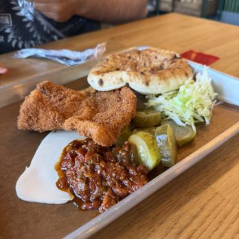 Miznon - Schnitzel plate - Mediterranean Near Me - Los Angeles, California