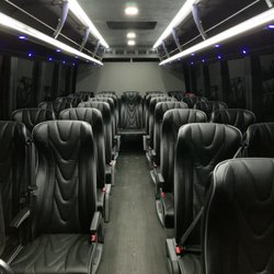 Wild Horse Limousine - Mini Coach interior