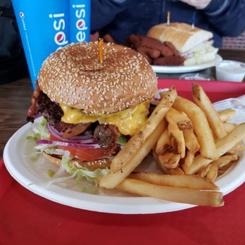 Burger My Way - Burgers are huge - Burgers Near Me - Hopland, California Burger My Way - Burgers are huge - Burgers Near Me - Hopland, California