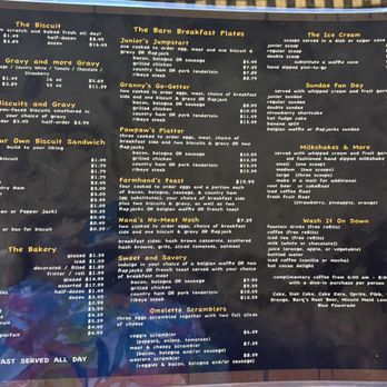 The Biscuit Barn & Ice Cream Eatery - Menu - Desserts Near Me - Princeton, Kentucky The Biscuit Barn & Ice Cream Eatery - Menu - Desserts Near Me - Princeton, Kentucky