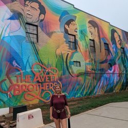 Concord Public Library - Avett Brothers Tribute Mural! So happy!