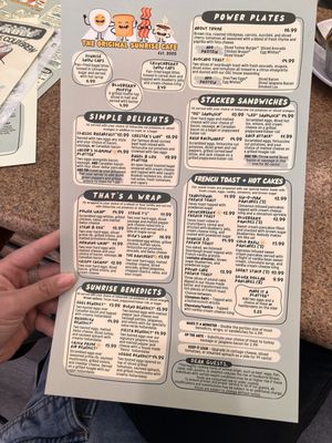 Menu photo 5 The Original Sunrise Cafe Las Vegas, NV Menu photo 5 The Original Sunrise Cafe Las Vegas, NV