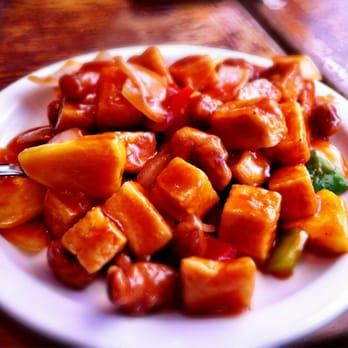 Mao's Kitchen - Sweet & sour with tofu and cashews - Chinese Near Me - Venice, California Mao's Kitchen - Sweet & sour with tofu and cashews - Chinese Near Me - Venice, California