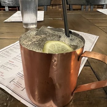 Crush & Brew - Moscow Mule - New American Near Me - Temecula, California