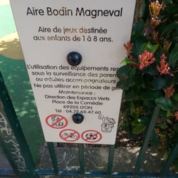 Aire Bodin Magneval - Cette aire de jeux est idéale pour les petits de 1 à 3 ans!