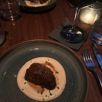 Matu - 8-Hour Braised Beef Cheek, Celeriac Puree - Steakhouses Near Me - Beverly Hills, California