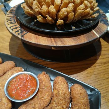 Outback Steakhouse - Blooming flower and mozzarella sticks! ;) - Steakhouses Near Me - Burbank, California