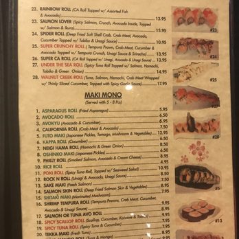 Oyama Sushi - Sushi Rolls Menu - Sushi Bars Near Me - Walnut Creek, California Oyama Sushi - Sushi Rolls Menu - Sushi Bars Near Me - Walnut Creek, California