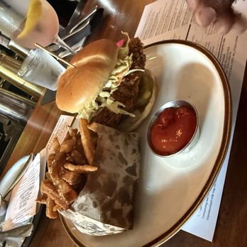 The Food Market - Hot Honey Chicken Sandwich - New American Near Me - Baltimore, Maryland