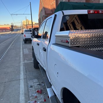 Caliber Collision - Driver side damaged - Body Shops Near Me - Norman, Oklahoma