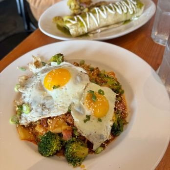 Cafe Bernardo  - Kimchi Fried Rice & Breakfast Burrito - New American Near Me - Davis, California