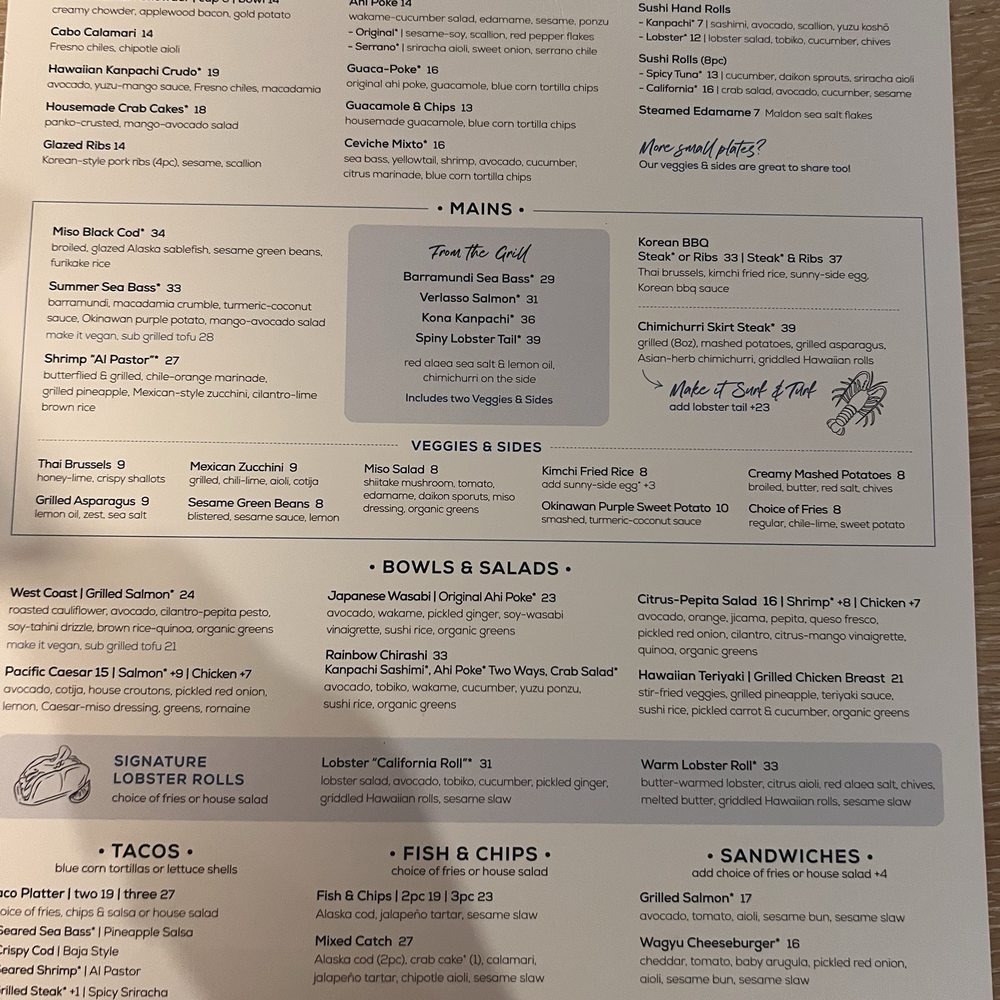 Pacific Catch - 06/05/26 Menu - Seafood Near Me - Brea, California Pacific Catch - 06/05/26 Menu - Seafood Near Me - Brea, California