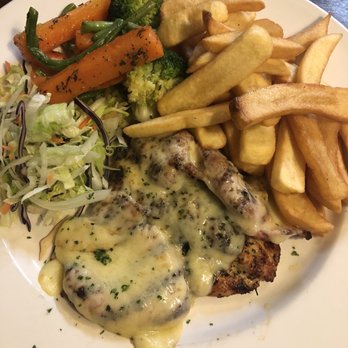 The Plough - Chicken New Yorker (chicken portion is smaller now but taste is amazing) - British Near Me - West Drayton, XGL The Plough - Chicken New Yorker (chicken portion is smaller now but taste is amazing) - British Near Me - West Drayton, XGL