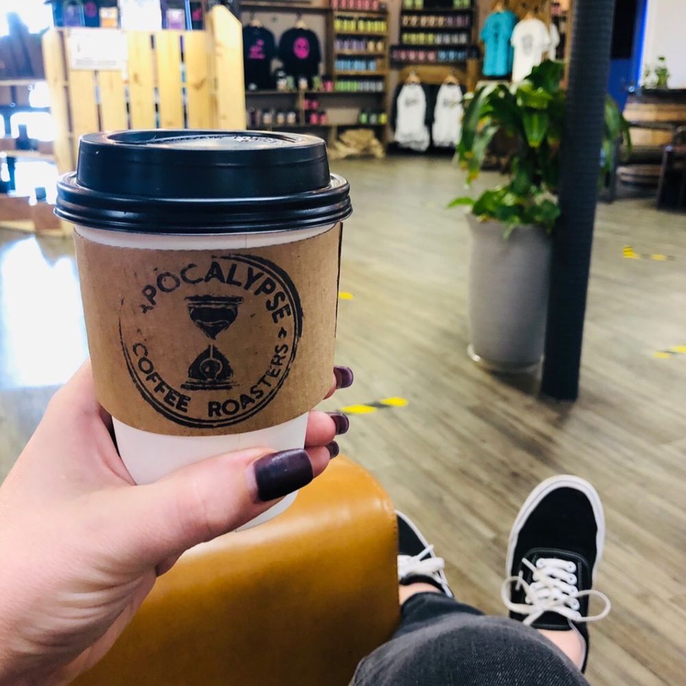 Apocalypse Coffee Roasters - Almond milk latte - Coffee Roasteries Near Me - Melbourne, Florida Apocalypse Coffee Roasters - Almond milk latte - Coffee Roasteries Near Me - Melbourne, Florida