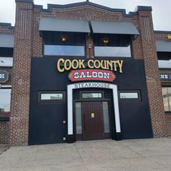 Cook County Saloon - New front.