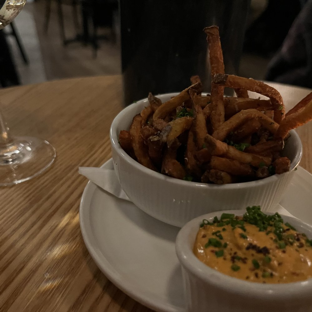 Settler - Fries! w Harissa Aoili - Mediterranean Near Me - Salem, Massachusetts Settler - Fries! w Harissa Aoili - Mediterranean Near Me - Salem, Massachusetts