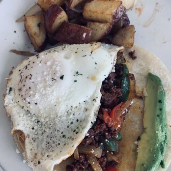 About Time Cafe - The other half of my breakfast taco. So good I started eating and forgot to get the full picture. - Breakfast & Brunch Near Me - Sunrise, Florida