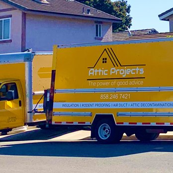 Attic Projects - They came w/ 2 huge vehicles! Attic Projects was very friendly, thorough, & professional. Thank you Guys!! - Insulation Installation Near Me - Orange, California