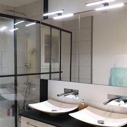 Electricité Générale Saint Loup - Réalisation éclairage salle de bain ! Merci à EGSL :)