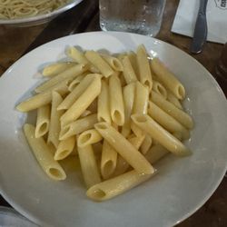 Alfresco Italian Restaurant - Kids penne with butter