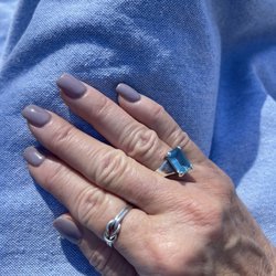 K Nail Bar - Tom's perfectly sculptured and natural looking nails.